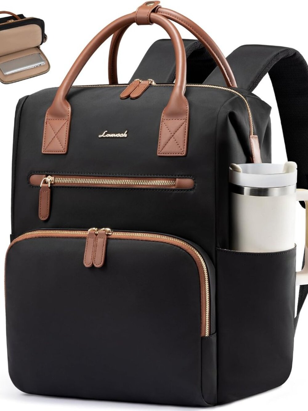 Laptop Backpack for Women, Professional Commute Teacher Work Bag | Computer Bag
